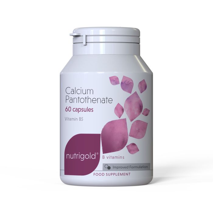 Calcium Pantothenate x 60 Capsules Nutrigold