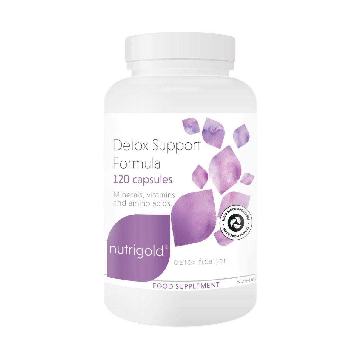 Detox Support Formula x 120 Capsules * NEW FORMULATION | Nutrigold