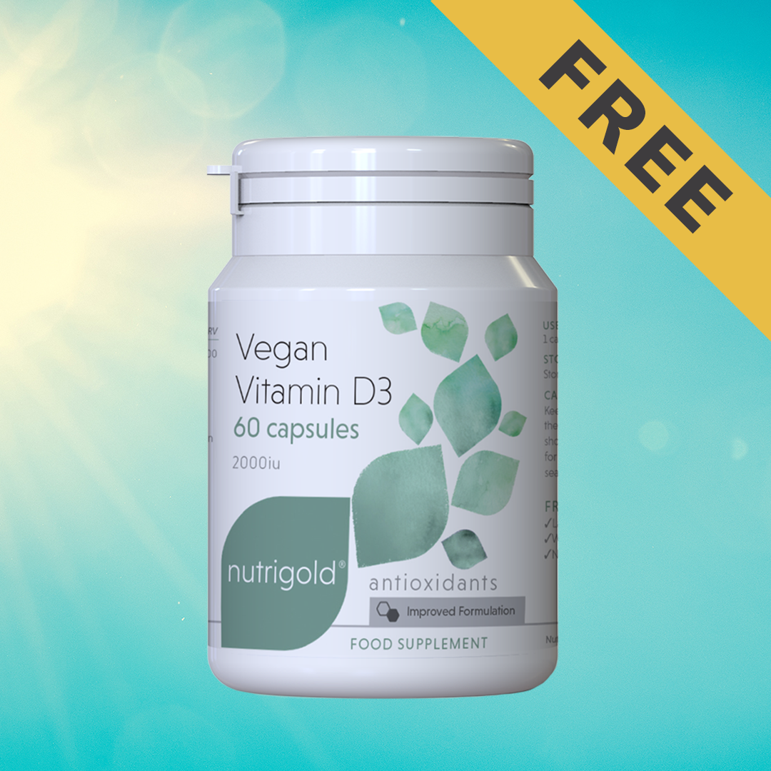 Free: Vegan Vitamin D3 2000iu