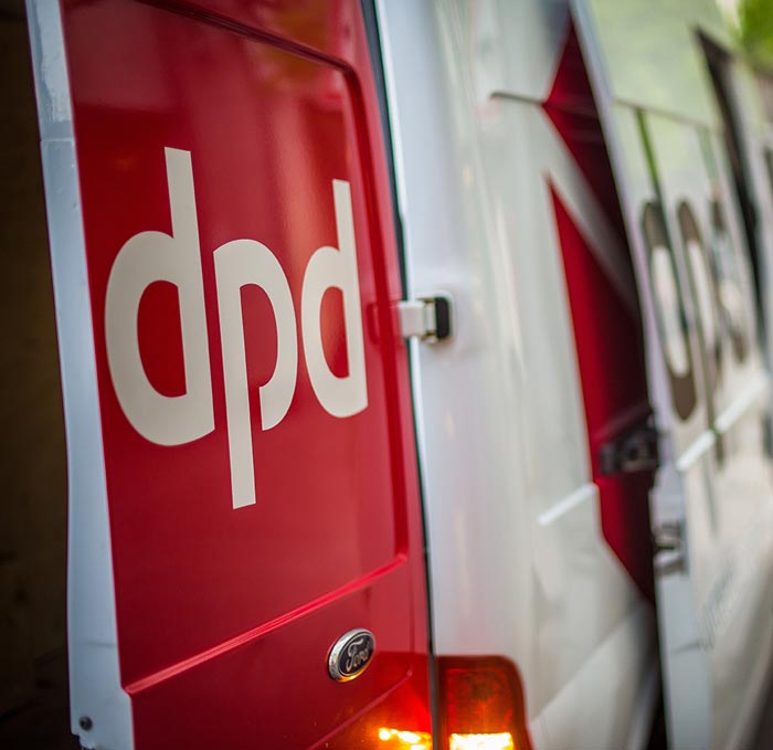 DPD truck one of our sustainable Delivery Partners